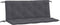 vidaXL - Tuinbankkussens - 2 - st - 120x50x7 - cm - oxford - stof - antracietkleurig