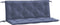 vidaXL - Tuinbankkussens - 2 - st - 120x50x7 - cm - oxford - stof - marineblauw