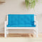 vidaXL - Tuinbankkussens - 2 - st - 120x50x7 - cm - oxford - stof - lichtblauw