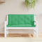 vidaXL - Tuinbankkussens - 2 - st - 120x50x7 - cm - oxford - stof - groen