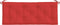 vidaXL - Tuinbankkussens - 2 - st - 120x50x7 - cm - oxford - stof - rood