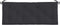 vidaXL - Tuinbankkussens - 2 - st - 120x50x7 - cm - oxford - stof - zwart