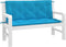 vidaXL - Tuinbankkussens - 2 - st - 120x50x7 - cm - oxford - stof - lichtblauw