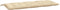 vidaXL - Tuinbankkussens - 2 - st - 120x50x7 - cm - oxford - stof - beige