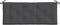 vidaXL - Tuinbankkussens - 2 - st - 120x50x7 - cm - stof - gemêleerd - antracietkleur