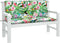 vidaXL - Tuinbankkussens - 2 - st - 120x50x7 - cm - stof - meerkleurig