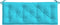 vidaXL - Tuinbankkussens - 2 - st - 120x50x7 - cm - stof - turquoise