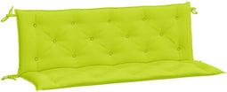 vidaXL - Tuinbankkussens - 2 - st - 150x50x7 - cm - oxford - stof - heldergroen