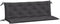 vidaXL - Tuinbankkussens - 2 - st - 150x50x7 - cm - oxford - stof - antracietkleurig