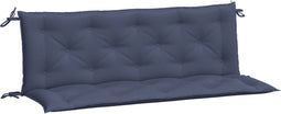 vidaXL - Tuinbankkussens - 2 - st - 150x50x7 - cm - oxford - stof - marineblauw