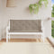 vidaXL - Tuinbankkussens - 2 - st - 150x50x7 - cm - oxford - stof - taupe