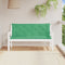 vidaXL - Tuinbankkussens - 2 - st - 150x50x7 - cm - oxford - stof - groen