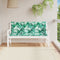 vidaXL - Tuinbankkussens - 2 - st - 150x50x7 - cm - oxford - stof - bladpatroon