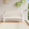 vidaXL - Tuinbankkussens - 2 - st - 150x50x7 - cm - oxford - stof - crèmewit