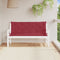 vidaXL - Tuinbankkussens - 2 - st - 150x50x7 - cm - oxford - stof - wijnrood