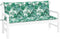 vidaXL - Tuinbankkussens - 2 - st - 150x50x7 - cm - oxford - stof - bladpatroon