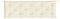 vidaXL - Tuinbankkussens - 2 - st - 150x50x7 - cm - oxford - stof - crèmewit
