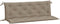vidaXL - Tuinbankkussens - 2 - st - 150x50x7 - cm - oxford - stof - taupe