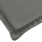vidaXL - Tuinbankkussens - 2 - st - 150x50x7 - cm - stof - gemêleerd - donkergrijs