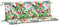 vidaXL - Tuinbankkussens - 2 - st - 150x50x7 - cm - stof - meerkleurig