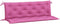 vidaXL - Tuinbankkussens - 2 - st - 150x50x7 - cm - stof - roze