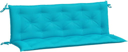 vidaXL - Tuinbankkussens - 2 - st - 150x50x7 - cm - stof - turquoise