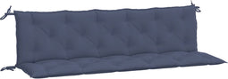 vidaXL - Tuinbankkussens - 2 - st - 180x50x7 - cm - oxford - stof - marineblauw