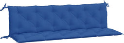 vidaXL - Tuinbankkussens - 2 - st - 180x50x7 - cm - oxford - stof - blauw