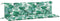 vidaXL - Tuinbankkussens - 2 - st - 180x50x7 - cm - oxford - stof - bladpatroon