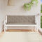 vidaXL - Tuinbankkussens - 2 - st - 180x50x7 - cm - oxford - stof - taupe