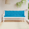vidaXL - Tuinbankkussens - 2 - st - 180x50x7 - cm - oxford - stof - lichtblauw