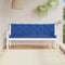 vidaXL - Tuinbankkussens - 2 - st - 180x50x7 - cm - oxford - stof - blauw