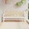 vidaXL - Tuinbankkussens - 2 - st - 180x50x7 - cm - oxford - stof - beige