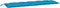 vidaXL - Tuinbankkussens - 2 - st - 180x50x7 - cm - oxford - stof - lichtblauw