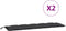 vidaXL - Tuinbankkussens - 2 - st - 180x50x7 - cm - oxford - stof - zwart