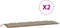 vidaXL - Tuinbankkussens - 2 - st - 180x50x7 - cm - oxford - stof - taupe
