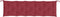 vidaXL - Tuinbankkussens - 2 - st - 180x50x7 - cm - oxford - stof - wijnrood
