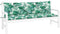 vidaXL - Tuinbankkussens - 2 - st - 180x50x7 - cm - oxford - stof - bladpatroon
