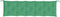 vidaXL - Tuinbankkussens - 2 - st - 180x50x7 - cm - oxford - stof - groen
