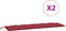 vidaXL - Tuinbankkussens - 2 - st - 180x50x7 - cm - oxford - stof - wijnrood