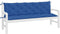 vidaXL - Tuinbankkussens - 2 - st - 180x50x7 - cm - oxford - stof - blauw