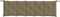 vidaXL - Tuinbankkussens - 2 - st - 180x50x7 - cm - stof - gemêleerd - taupe