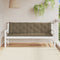 vidaXL - Tuinbankkussens - 2 - st - 180x50x7 - cm - stof - gemêleerd - taupe