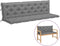 vidaXL-Tuinbankkussens-2-st-200x50x7-cm-oxford-stof-grijs