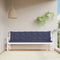 vidaXL - Tuinbankkussens - 2 - st - 200x50x7 - cm - oxford - stof - marineblauw