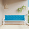 vidaXL - Tuinbankkussens - 2 - st - 200x50x7 - cm - oxford - stof - lichtblauw