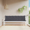 vidaXL - Tuinbankkussens - 2 - st - 200x50x7 - cm - oxford - stof - antracietkleurig