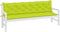 vidaXL - Tuinbankkussens - 2 - st - 200x50x7 - cm - oxford - stof - heldergroen