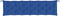 vidaXL - Tuinbankkussens - 2 - st - 200x50x7 - cm - oxford - stof - blauw