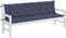 vidaXL - Tuinbankkussens - 2 - st - 200x50x7 - cm - oxford - stof - marineblauw